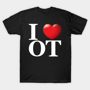 I LOVE Occupational therapy T-Shirt